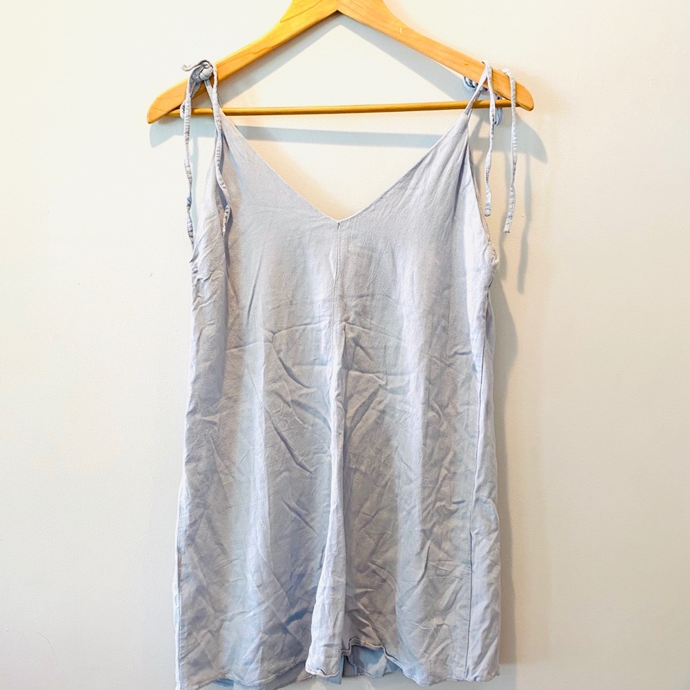 TOPSHOP Light Blue Mini Dress - Picture 5 of 5
